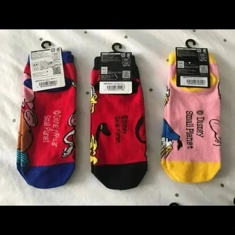 [Disney] NWT Lot of 3 Disney Characters Socks